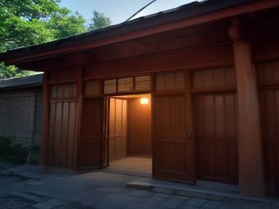 林晓曦，娜依灵儿内容总监，端坐在明亮的工作室中专注审阅文稿，桌面整洁，背景是满墙的资料书架
